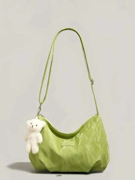 'Ice Peach' Soft Pink Radiant Glow Crossbody Bag