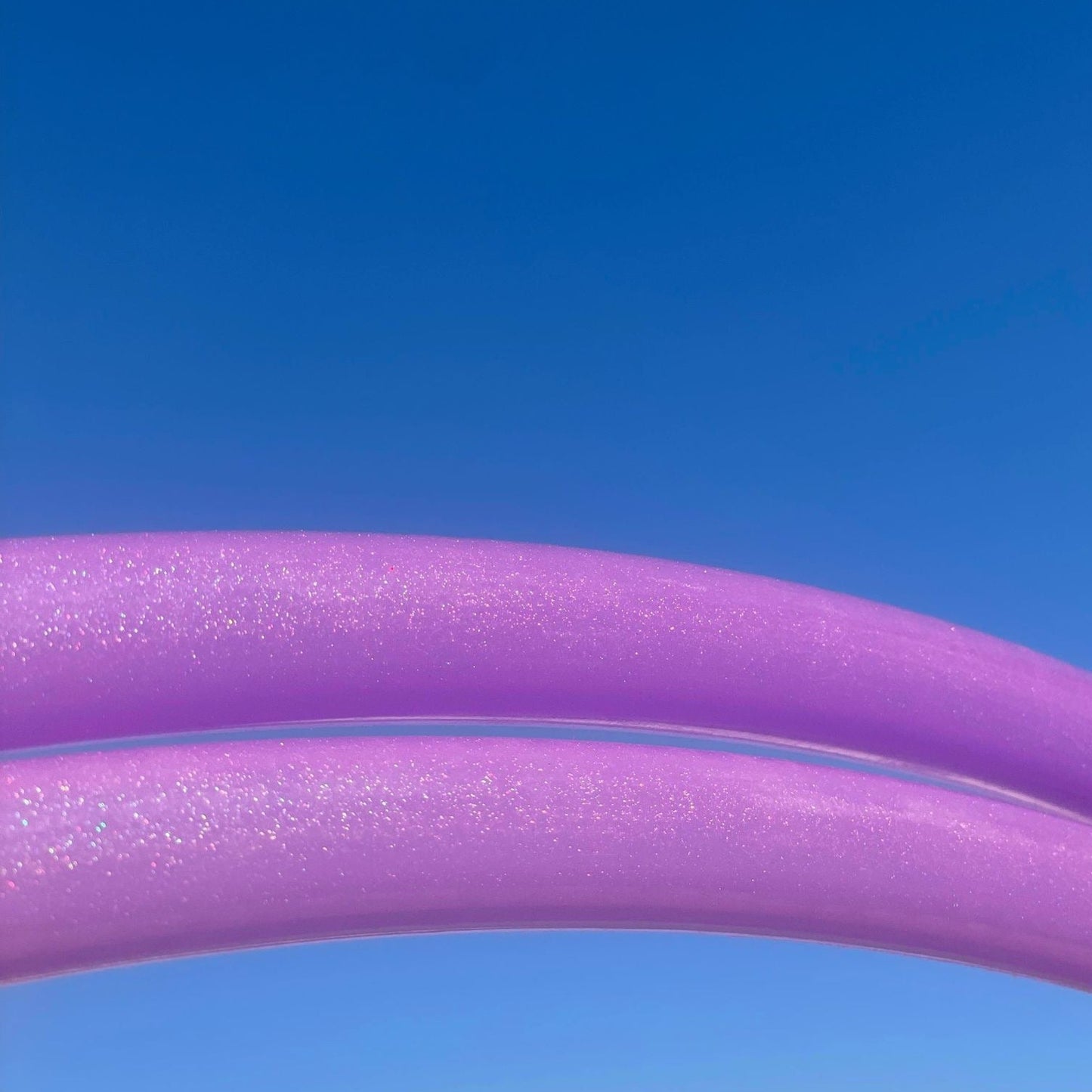 Purple Stardust (5/8ths) Polypro Hula Hoop