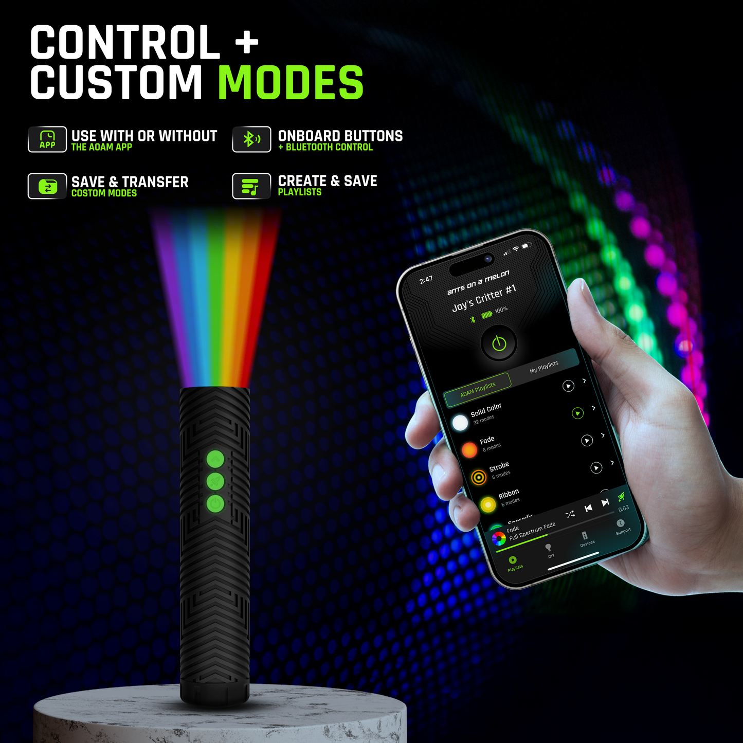 Fiber Optic Costume Kit