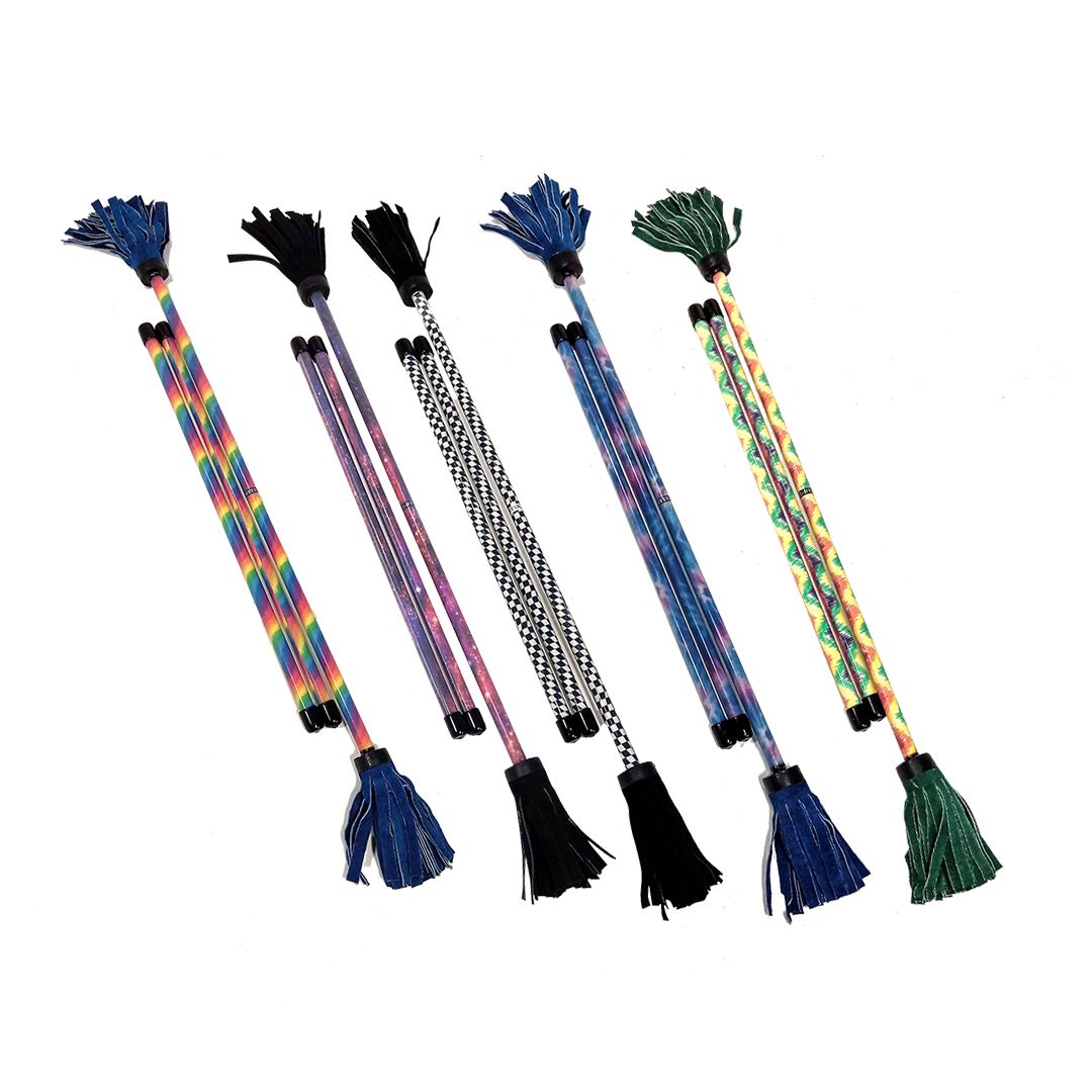 Z-Stix Hand Made Professional Flower Sticks-Devil Sticks- Festival Series