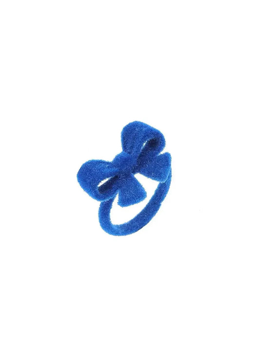 'Ribbon Whine' Coquette Holiday Ribbon Rings