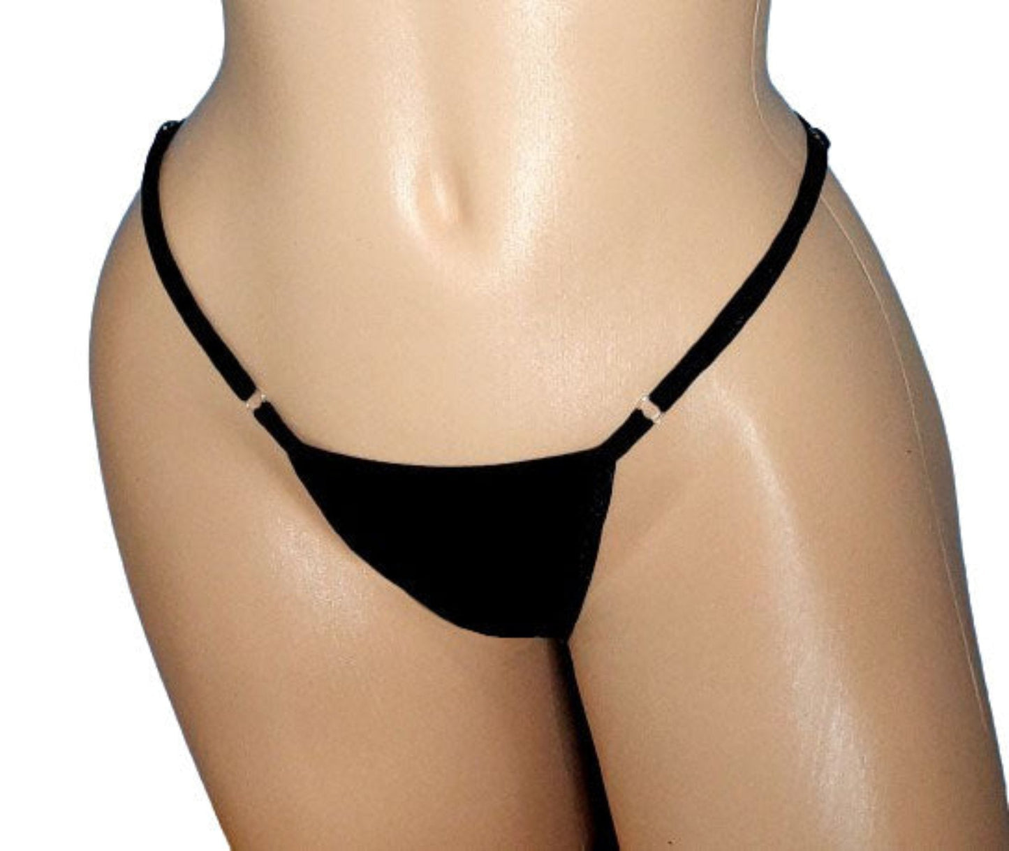 PLATINUM Adjustable thong -Dozens of colors including GLOW IN BLACK LIGHT - XS to LG -