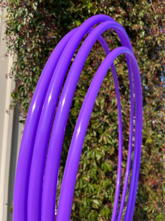 Violet Gloss (5/8) Polypro Hula Hoop