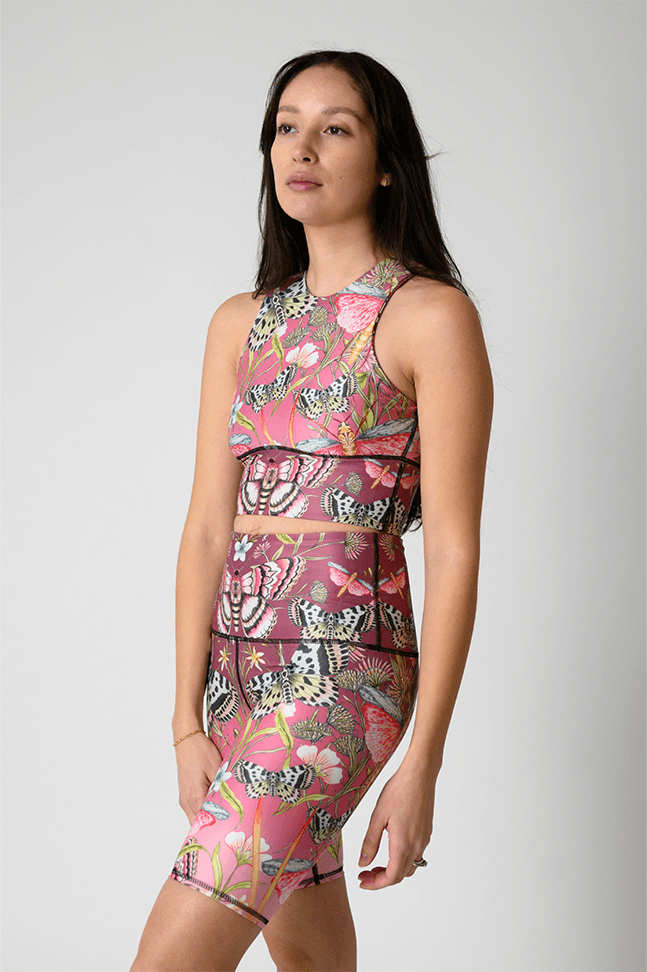 Free Range Sports Bra - Pretty In Pink