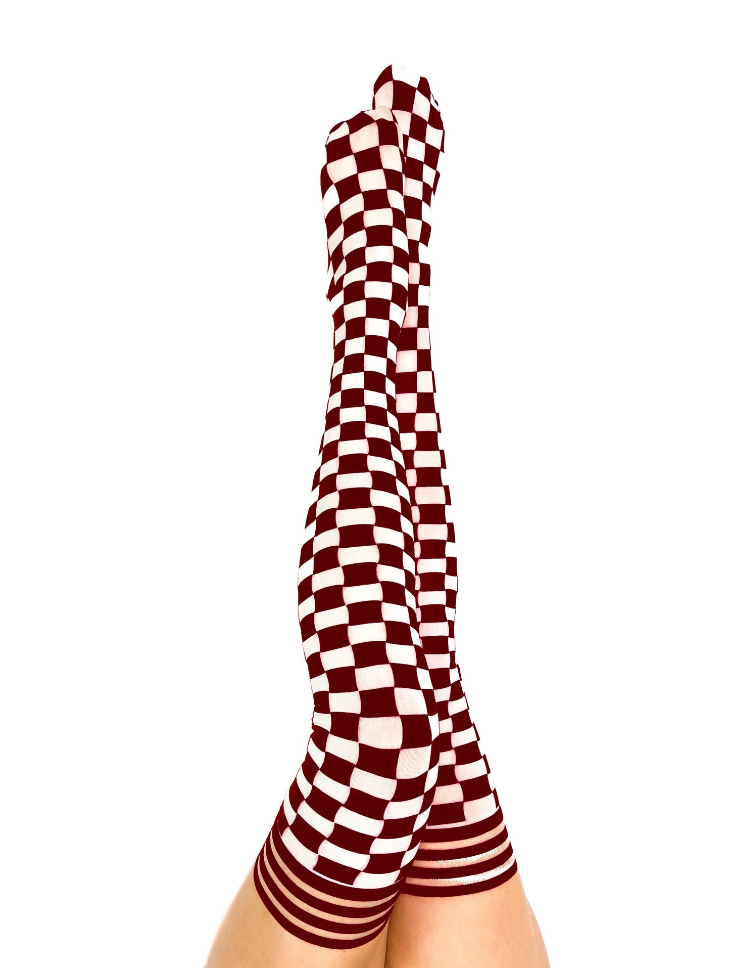 Coming SOON! Game Day! - Maroon & White Thigh-Highs