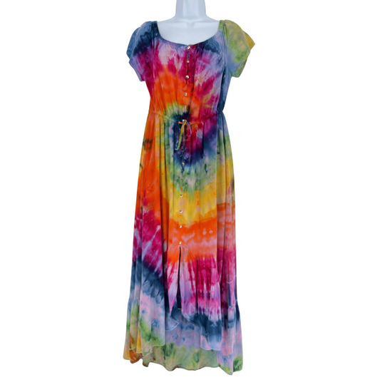 Rainbow IceDye Dress