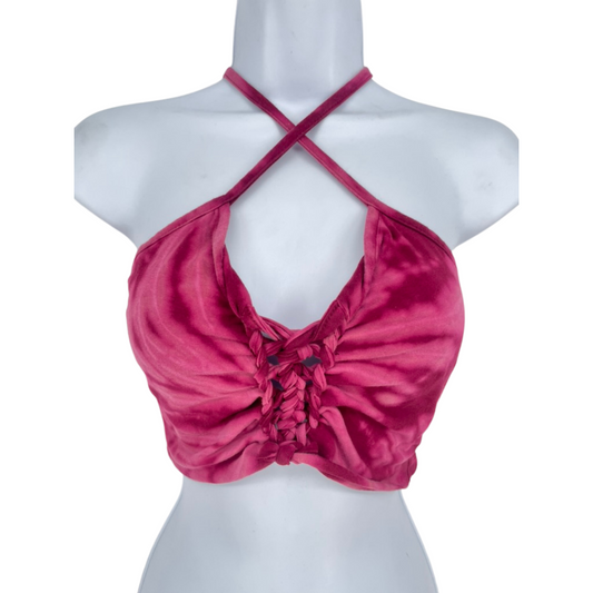 Burgundy Crop Top