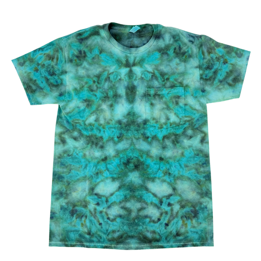 Aqua Tiedye TShirt