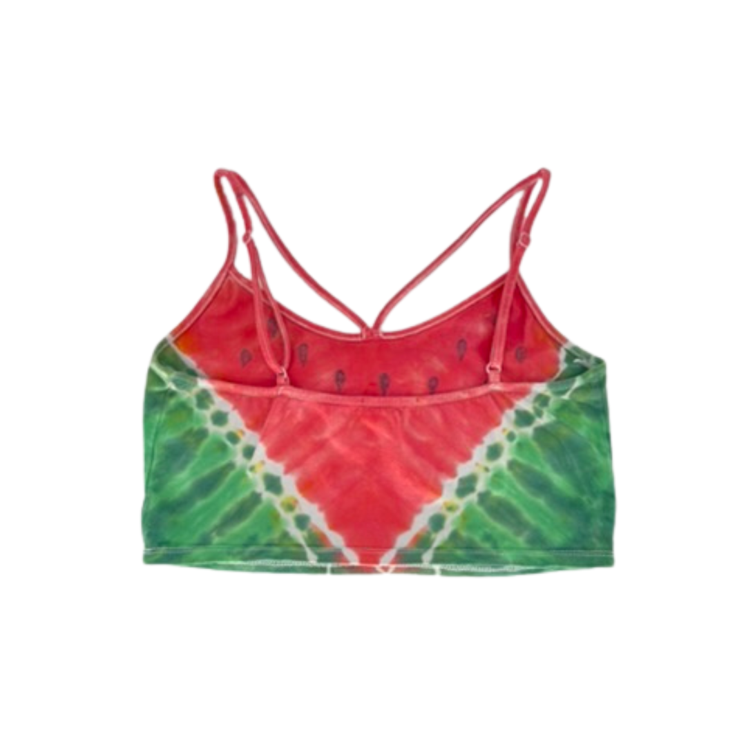 Watermelon Tiedye Crop Top