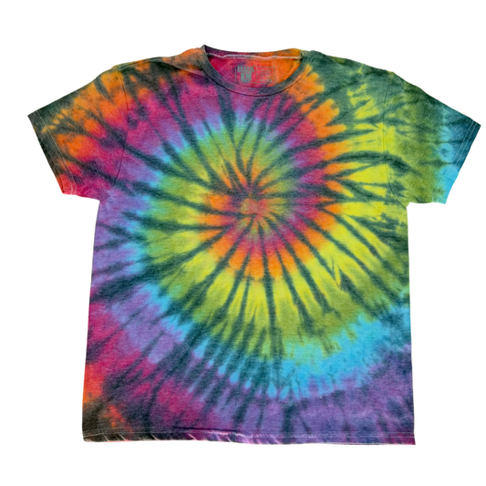 Rainbow Spiral Tiedye TShirt