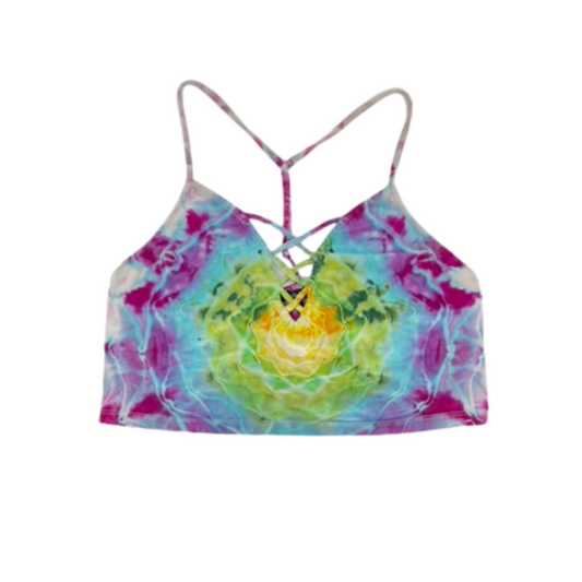 Mandala Racer Crop