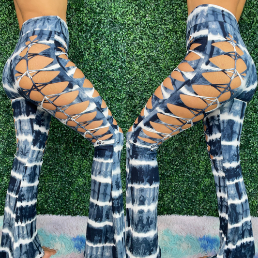 Tiedye Weaved Flares