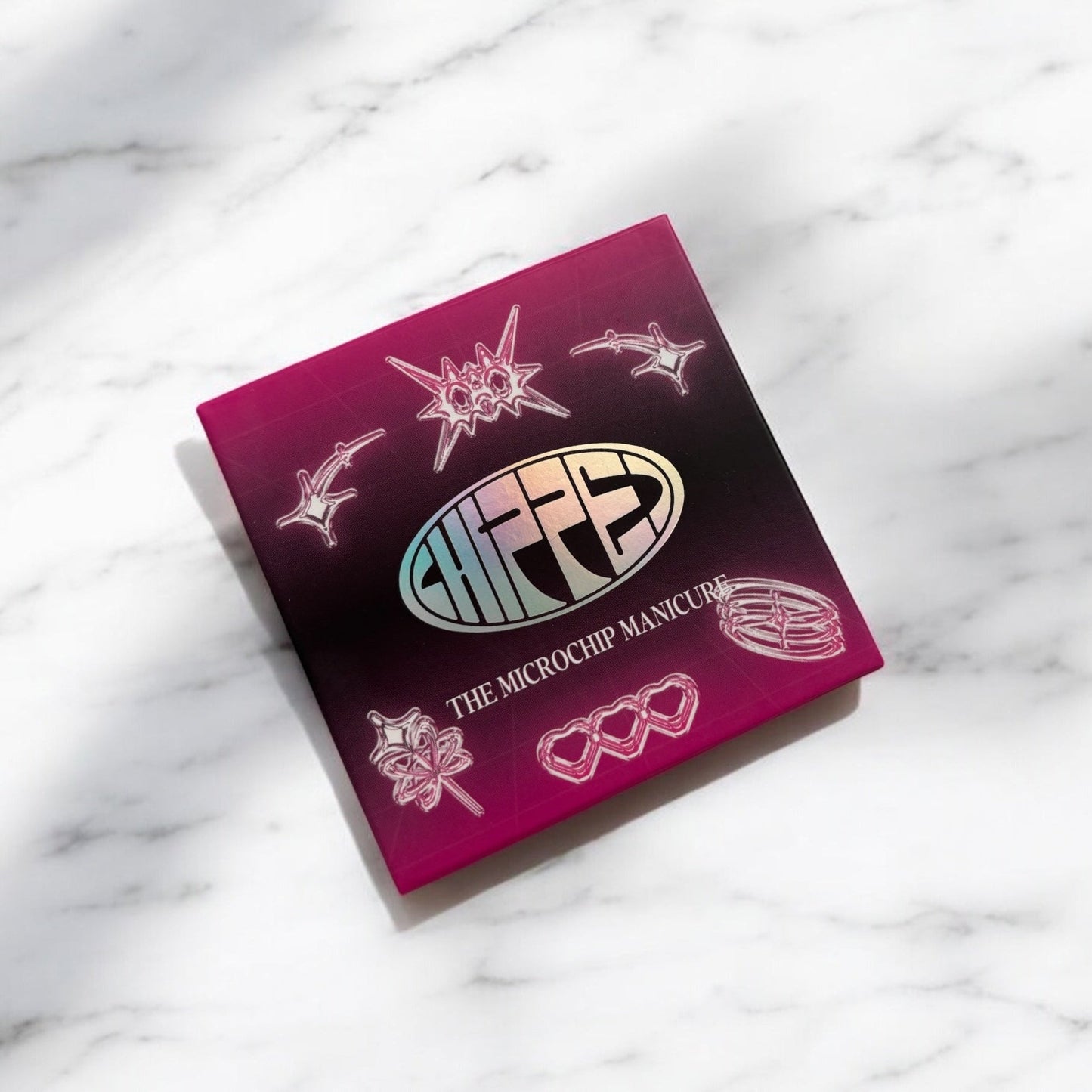 Based  🟦 NFC Nails That Share Your Socials