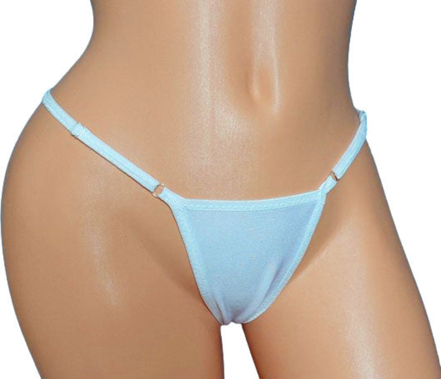 PLATINUM Adjustable thong -Dozens of colors including GLOW IN BLACK LIGHT - XS to LG -