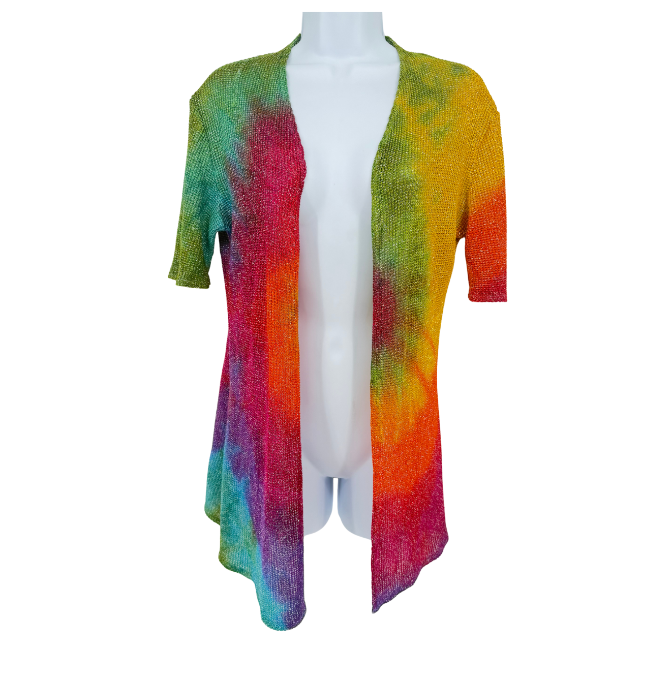 Metallic Rainbow Cardigan