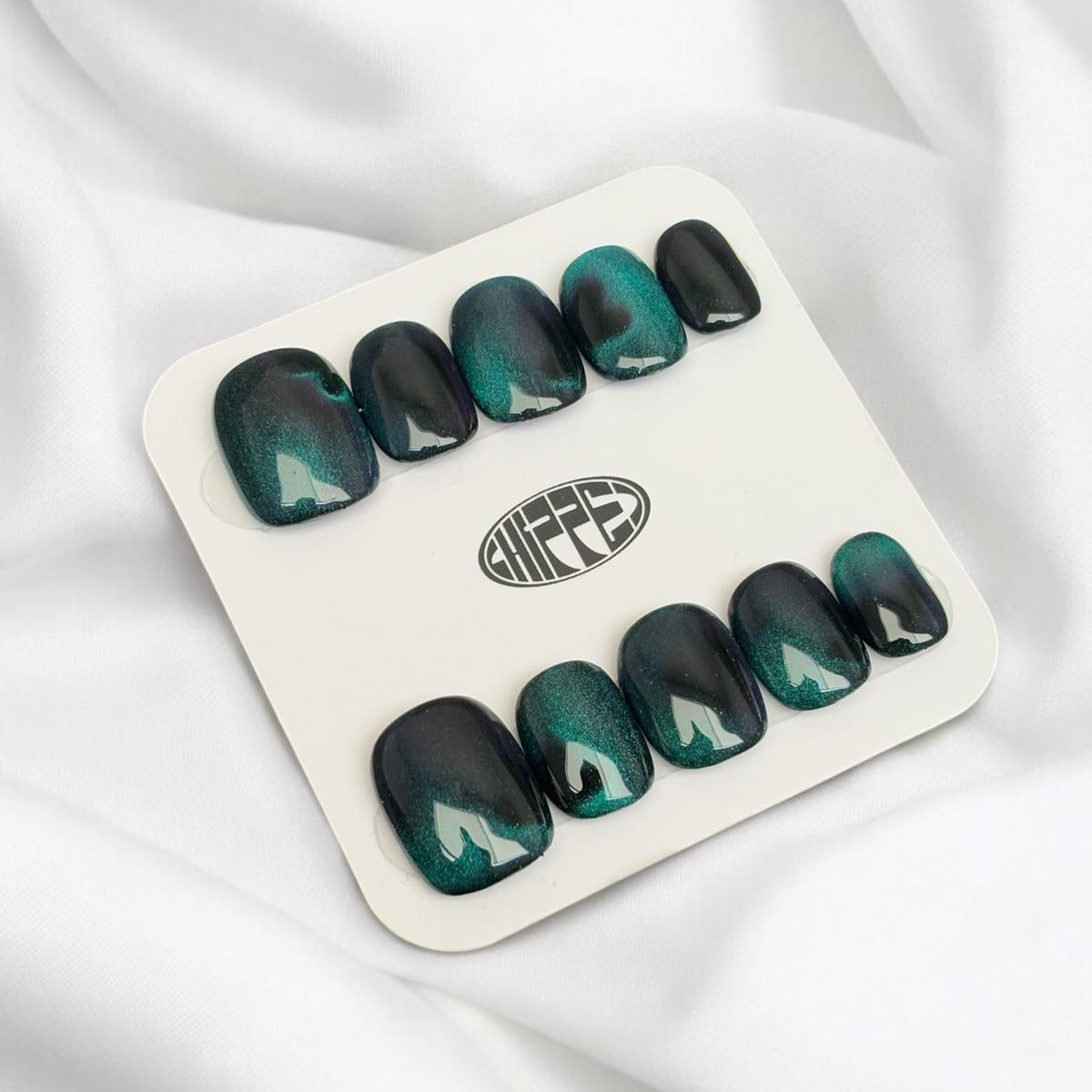 Gaslight 🖤 NFC Nails That Share Your Socials