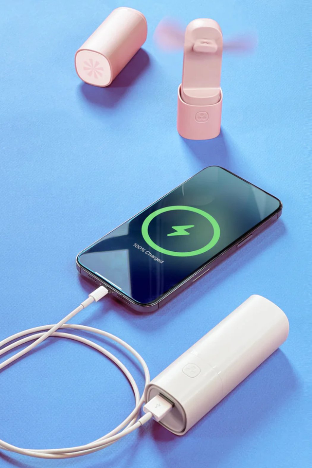 Easy Breezy Portable Fan + Power Bank