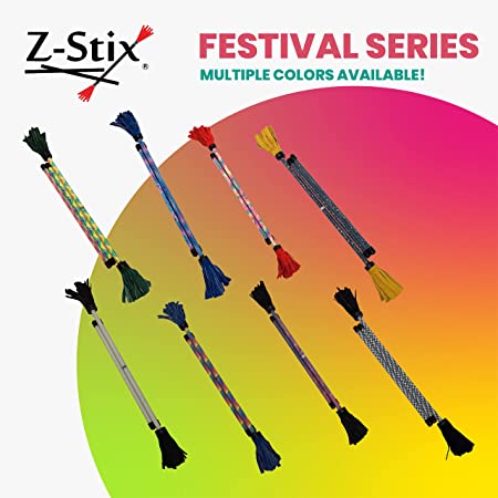 Z-Stix Hand Made Professional Flower Sticks-Devil Sticks- Festival Series