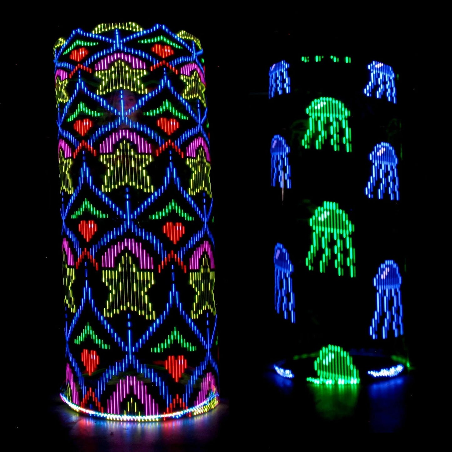 Ready To Ship Atomic V LED Hoops