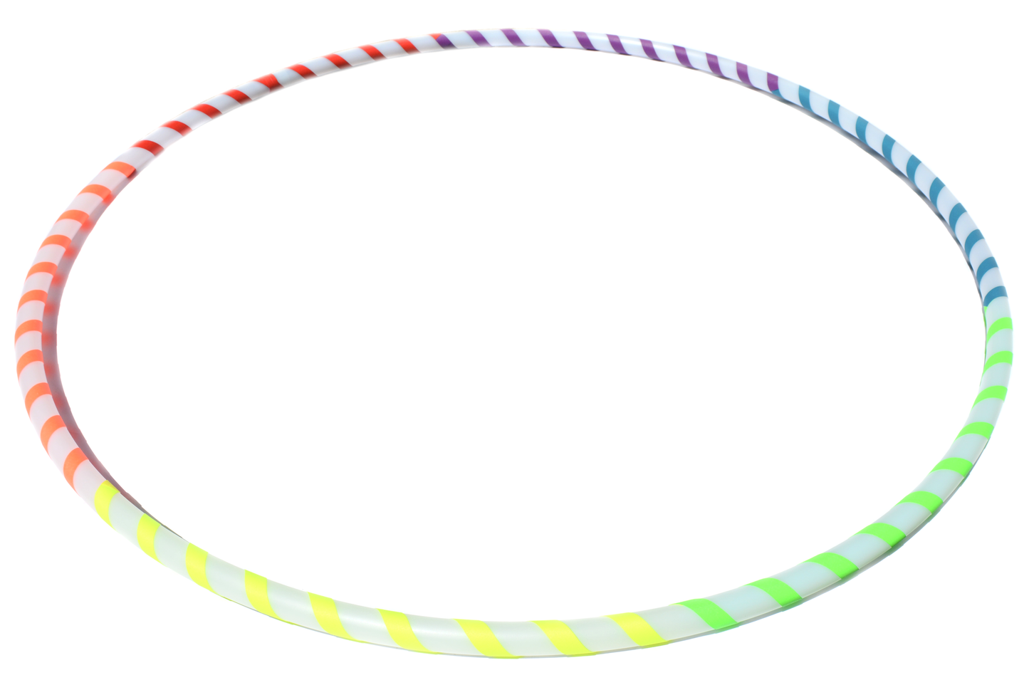 HDPE & Polypro Beginner Hula Hoops with Colored Gaffer Tape - Best Seller